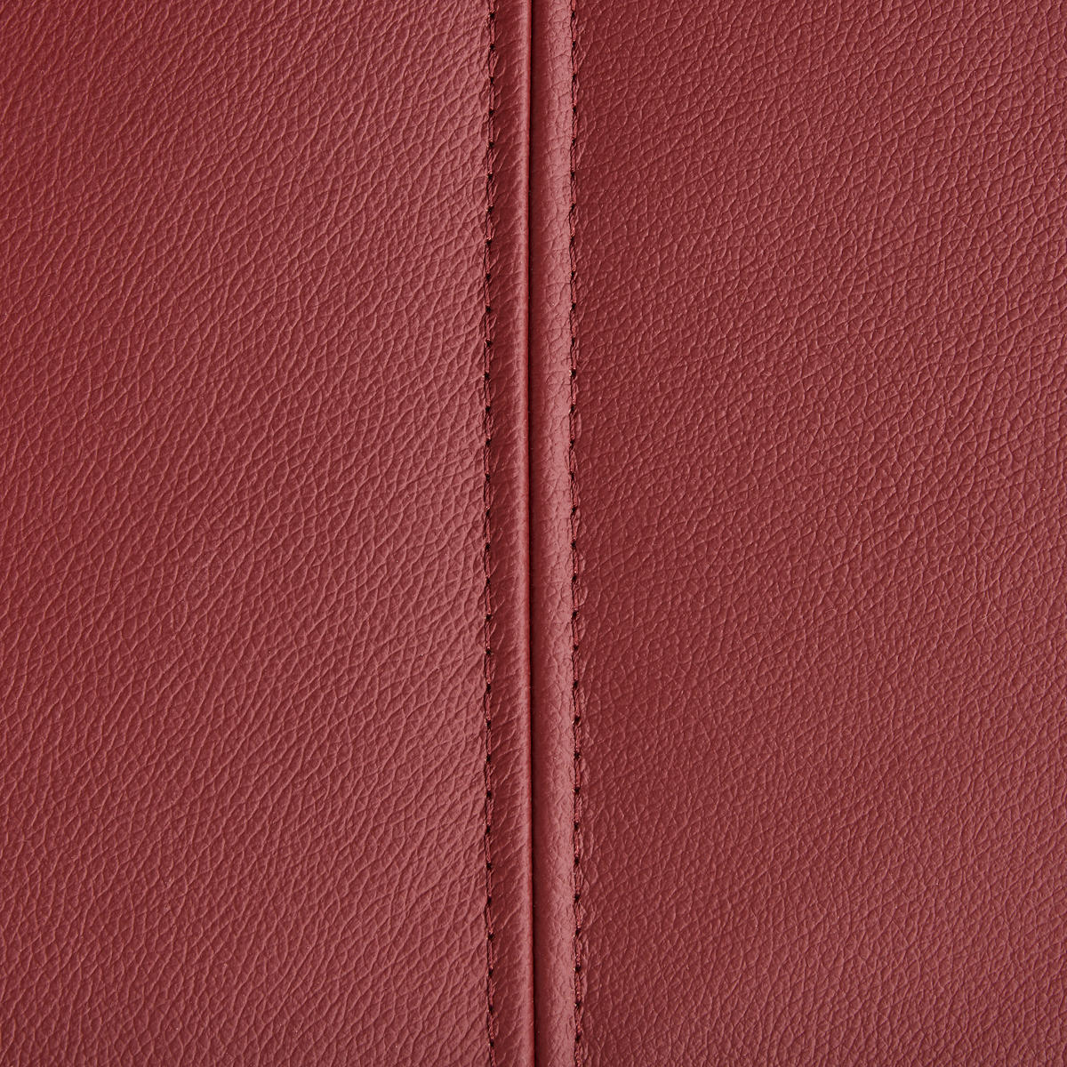 ECKSOFA in Echtleder Bordeaux  268/213 cm  - Chromfarben/Bordeaux, Design, Leder/Metall (268/213cm) - Stylife