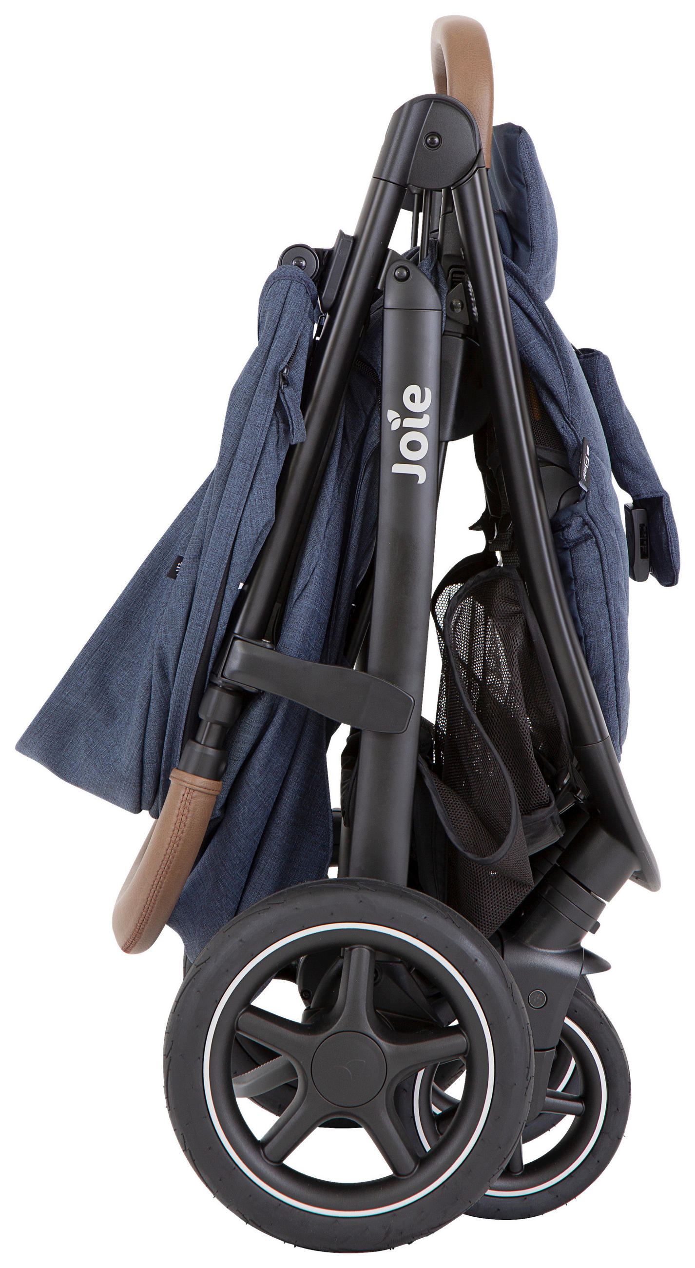 Thumbnail - Joie Buggy Mytrax Pro, Dunkelblau, Textil, 59x102.5x91 cm, EN 1888, Feststellbremse, Fußstütze abklappbar, Federung, Ver...