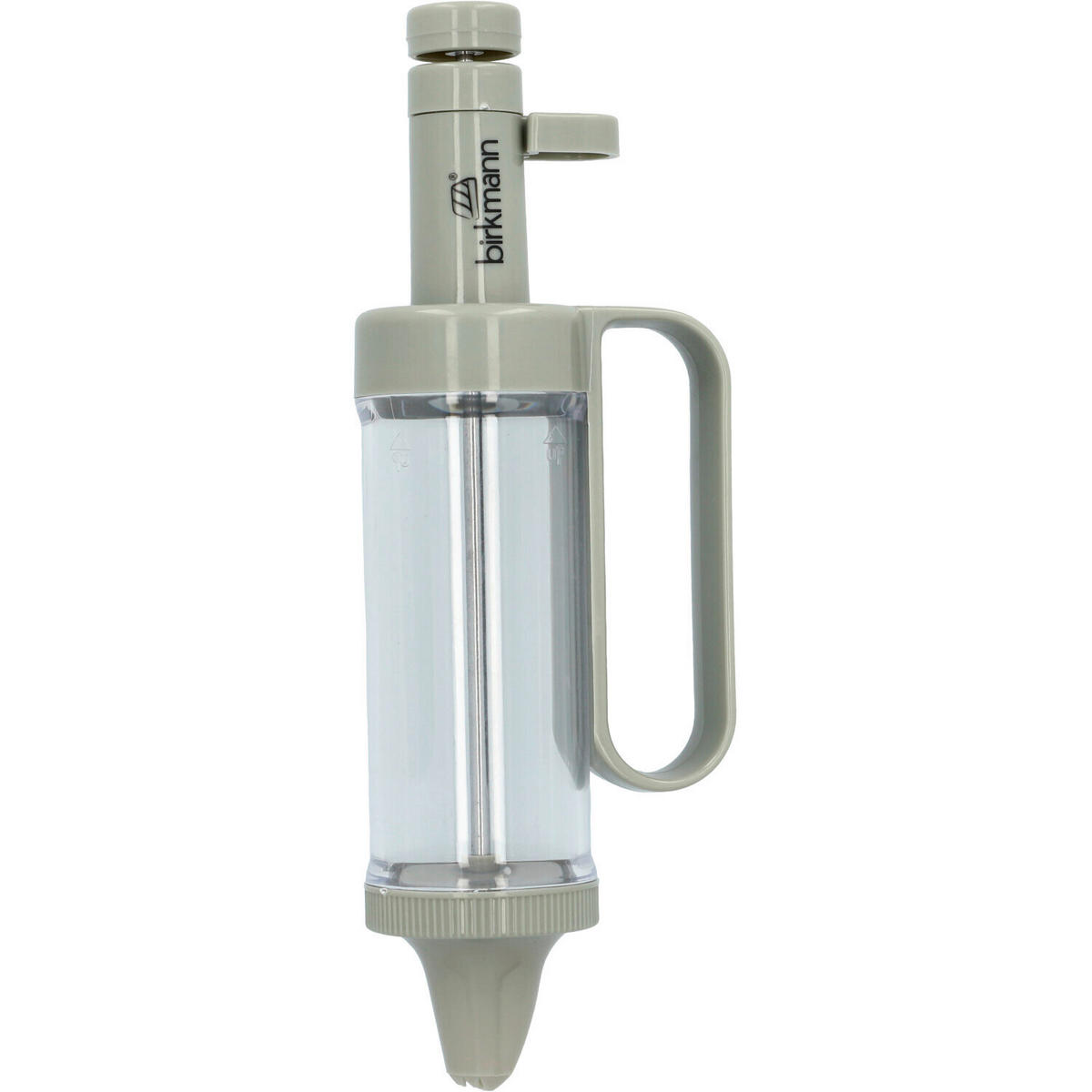 GARNIERSPRITZE - Hellgrau, Basics, Kunststoff/Metall (8/19/5cm) - Birkmann