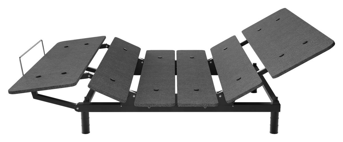 METALLBETT 180/200 cm  in Schwarz  - Schwarz, Design, Holz/Metall (180/200cm) - Livetastic