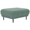 HOCKER Flachgewebe Grün  - Schwarz/Grün, Design, Holz/Textil (93/45/77cm) - Stylife