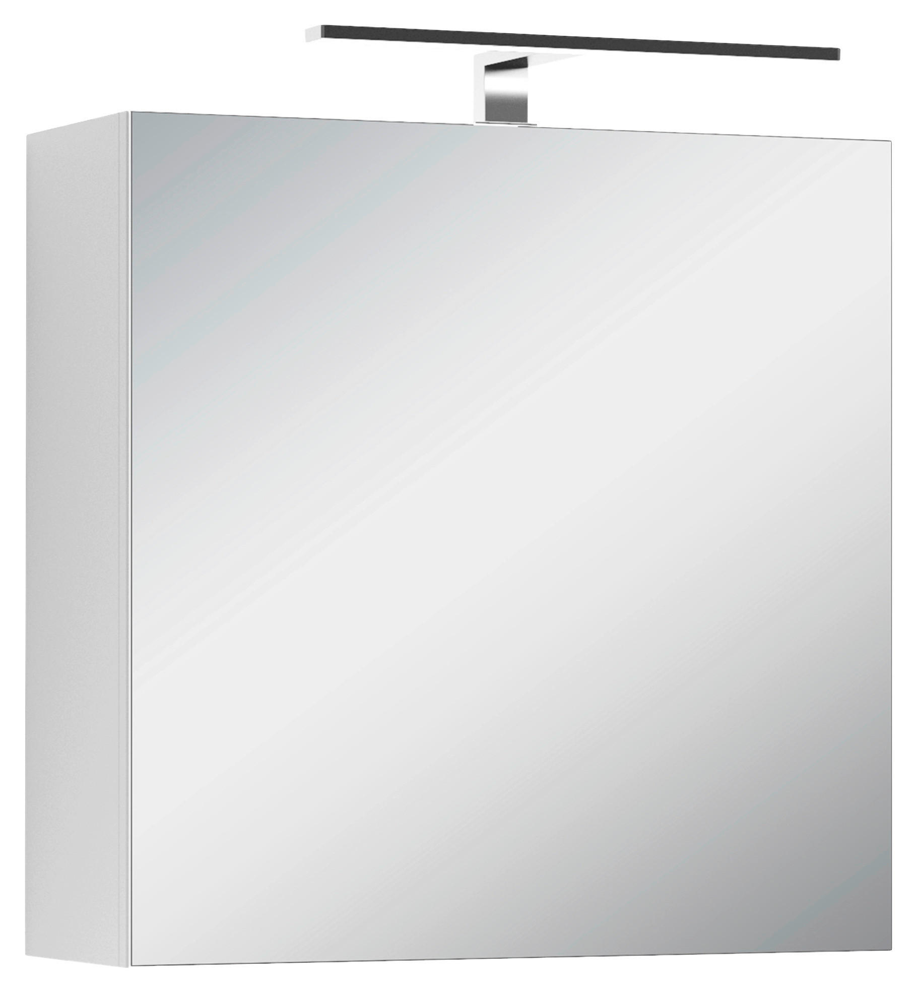 SPIEGELSCHRANK 60/60/20 cm  - Weiß, MODERN, Glas/Holzwerkstoff (60/60/20cm) - MID.YOU