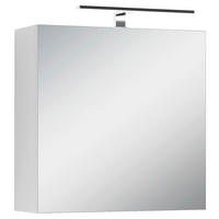 SPIEGELSCHRANK 60/60/20 cm  - Weiß, MODERN, Glas/Holzwerkstoff (60/60/20cm) - MID.YOU