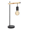 BORDSLAMPA 15/28/55 cm   - furufärgad/svart, Natur, metall (15/28/55cm)