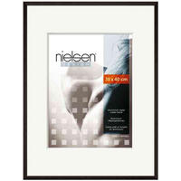 BILDERRAHMEN 10/15 cm  - Schwarz, Basics, Glas/Metall (10/15cm) - Nielsen