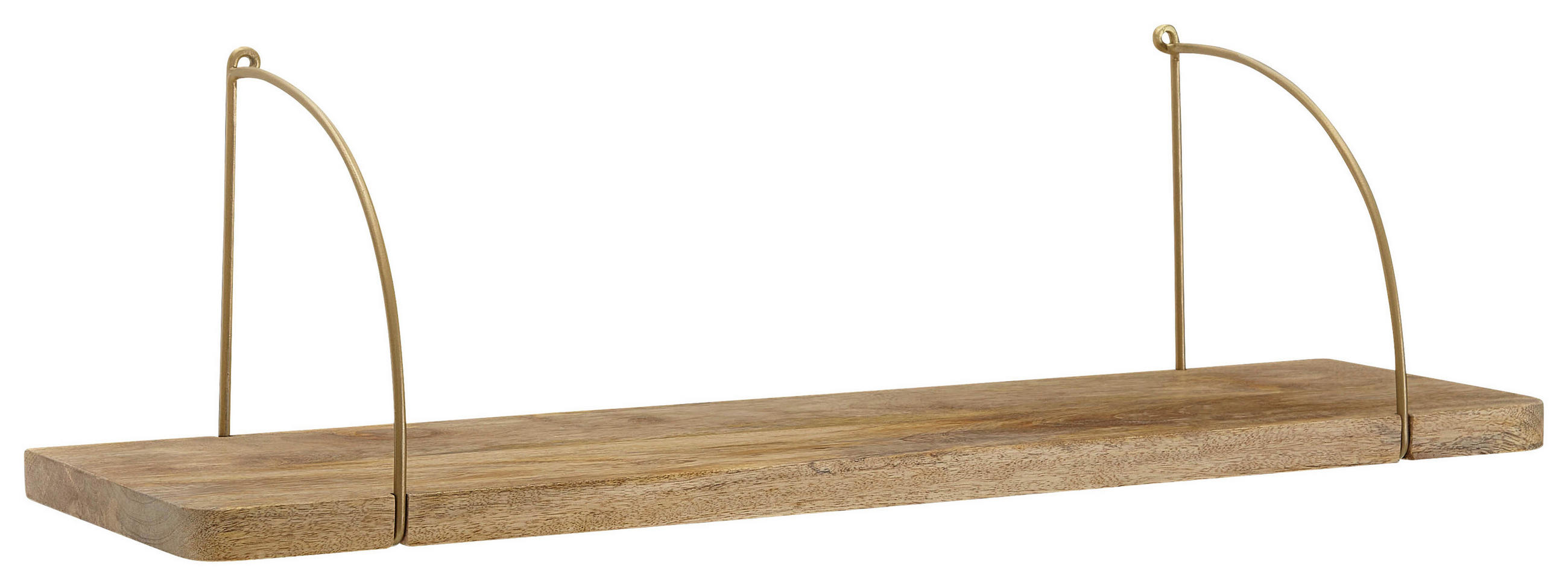 STENSKI REGAL 60/25/22 cm rjava  - rjava, Basics, les (60/25/22cm) - MID.YOU