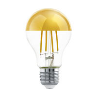 LED ŽÁROVKA E27 - čiré/barvy zlata, Basics, sklo (10,6cm) - Eglo