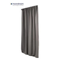 WÄRMESCHUTZVORHANG Verdunkelung  - Grau, Basics, Textil (145/260cm)
