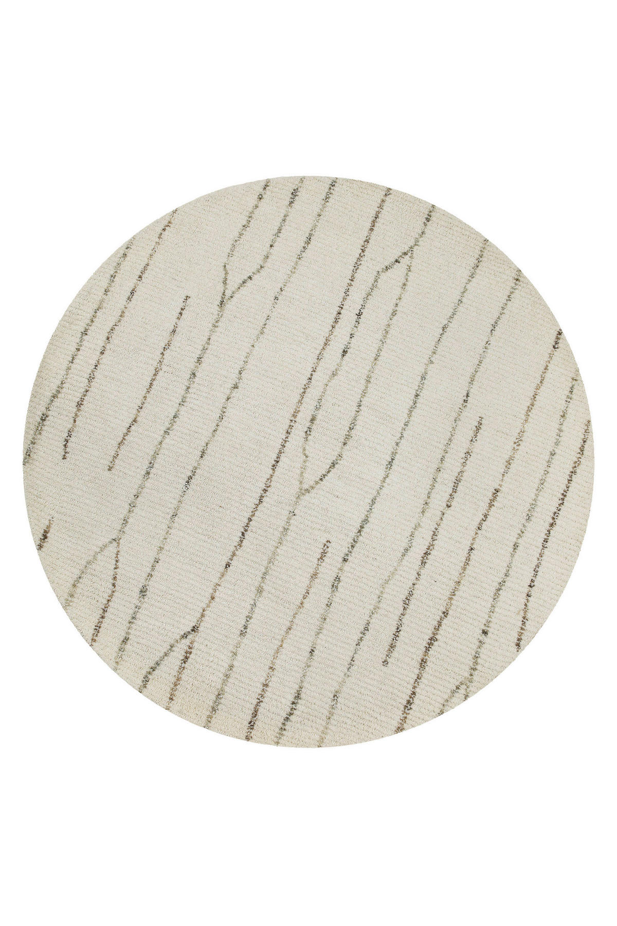 WEBTEPPICH 200 cm Hamptons Thirtynine Braun, Creme, Grau  - Creme/Braun, KONVENTIONELL, Textil (200cm) - WECON HOME