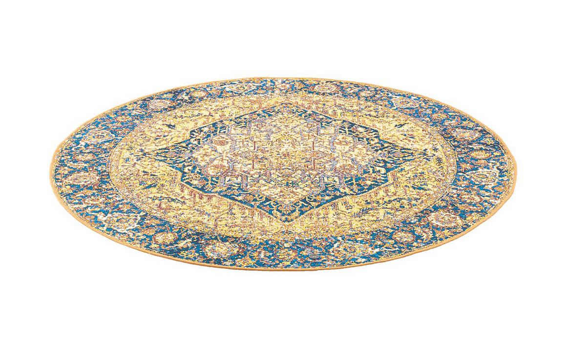 OUTDOORTEPPICH 160/160 cm Goldfarben  - Goldfarben, Design, Textil (160/160cm) - Tom Tailor