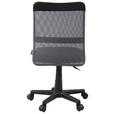 DREHSTUHL Netzbespannung Grau, Schwarz  - Schwarz/Grau, MODERN, Kunststoff/Textil (47/85-97/55cm) - Carryhome