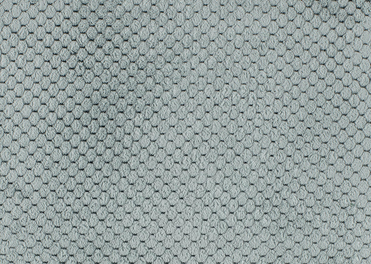 ECKSOFA Mintgrün Plüsch  - Schwarz/Mintgrün, KONVENTIONELL, Kunststoff/Textil (175/249cm) - Carryhome