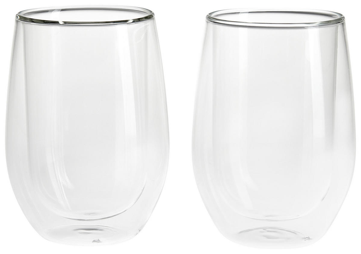 POHÁR NA KÁVU - číra, Konventionell, sklo (7,5/12,5cm) - Novel