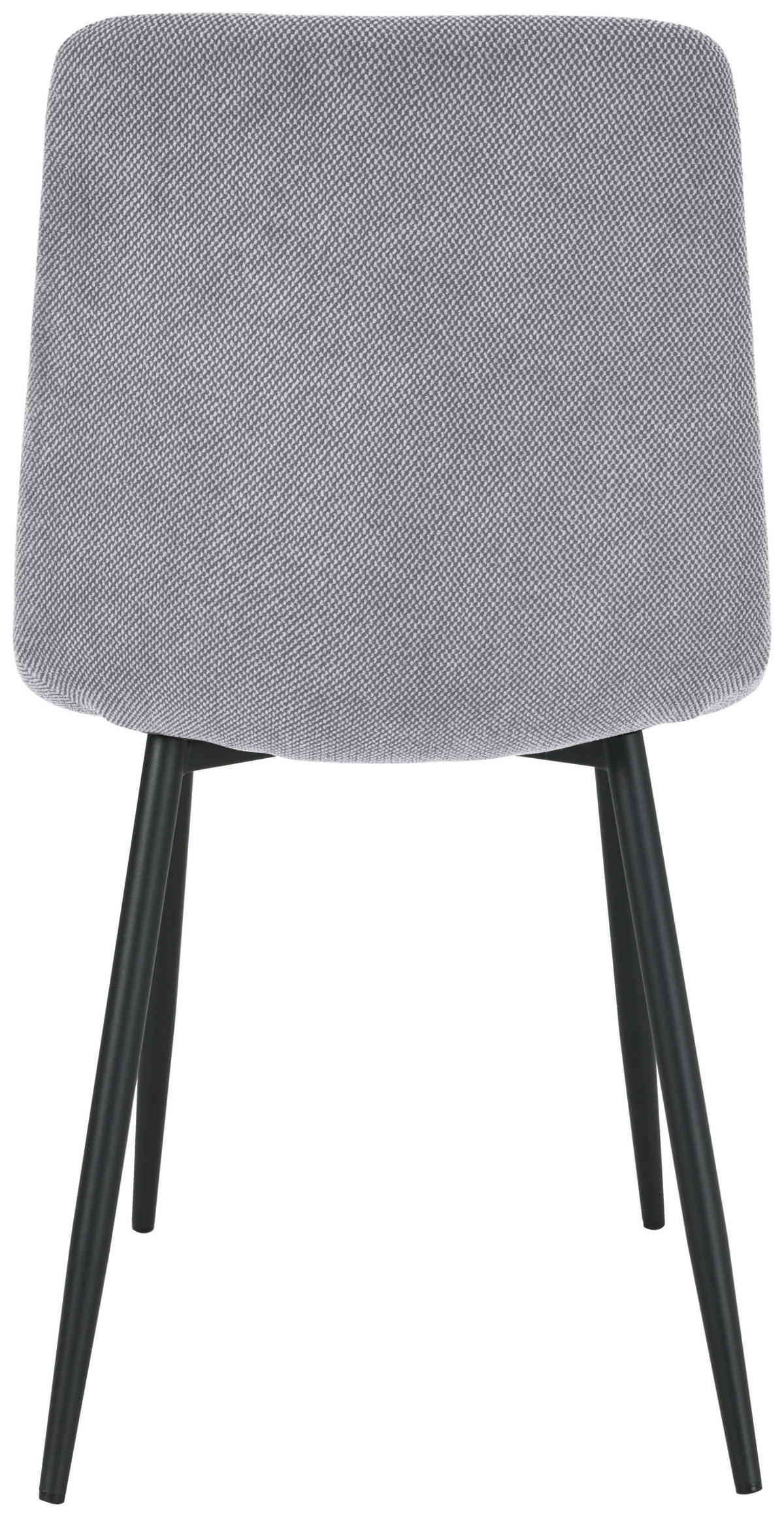 VIERFUßSTUHL - Schwarz/Grau, KONVENTIONELL, Holz/Textil (45/88/55cm) - P & B