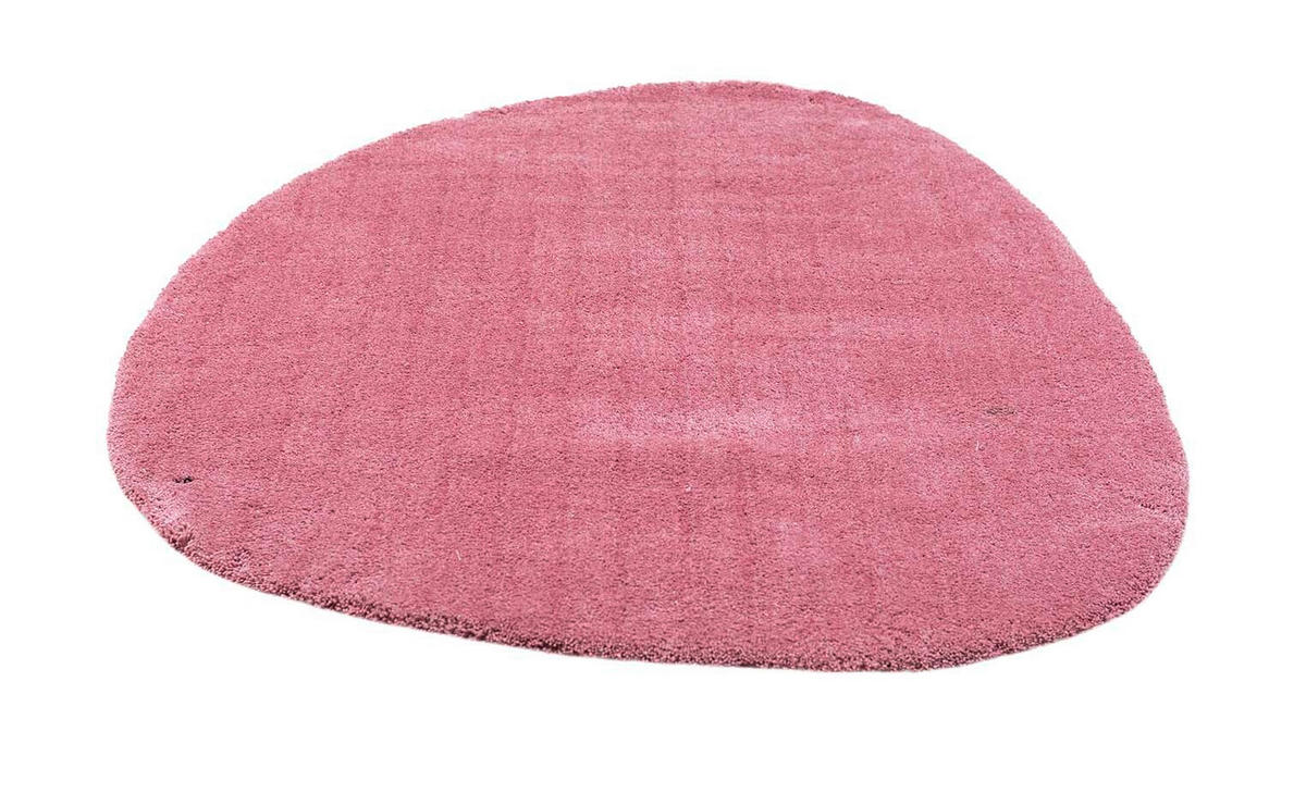 PREPROGA Z VISOKIM FLOROM  135/200 cm  taftano  roza  - roza, Basics, tekstil (135/200cm) - Tom Tailor