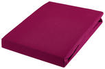 SPANNBETTTUCH Jersey  - Rot, Basics, Textil (180-200/200-220cm) - Novel