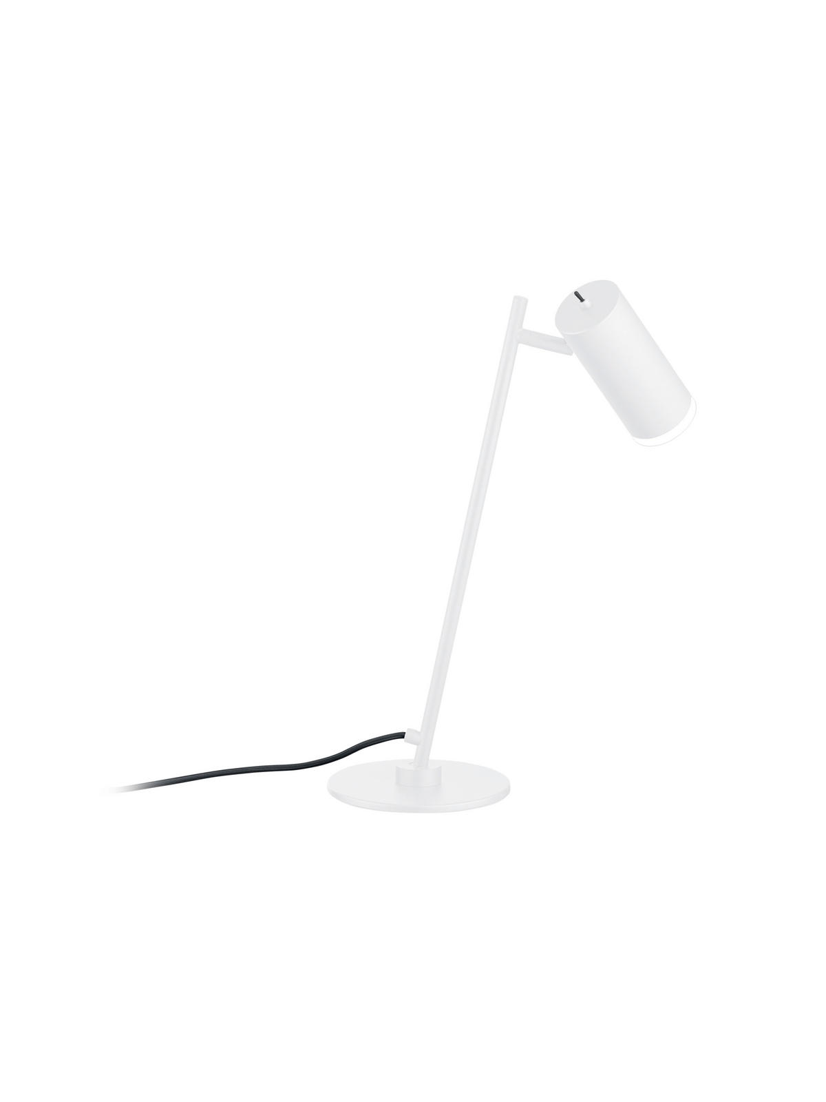 TISCHLEUCHTE 16/50 cm   - Weiß, Design, Metall (16/50cm) - Hell