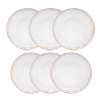 DESSERTTELLERSET Türkis 6-teilig 22 cm TAORMINA  - Türkis, Basics, Keramik (22cm) - Costa Nova