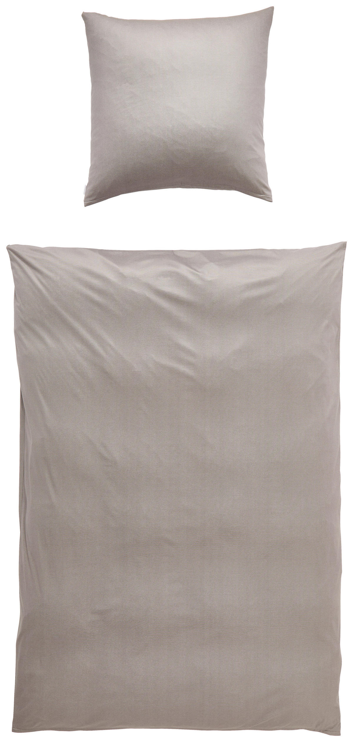 BETTWÄSCHE Interlock-Jersey 135/200 cm  - Taupe, Basics, Textil (135/200cm) - Estella