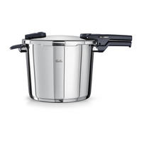 SCHNELLKOCHTOPF VITAQUICK® Poliert 10.0 L  - Silberfarben, Basics, Metall (26cm) - Fissler