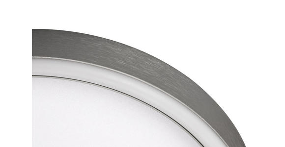 LED-DECKENLEUCHTE 30,5/5,5 cm - Alufarben, Basics, Metall (30,5/5,5cm) - Novel