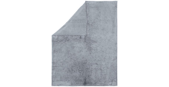 DECKE EMMA 220/240 cm - Anthrazit, Basics, Textil (220/240cm) - Novel