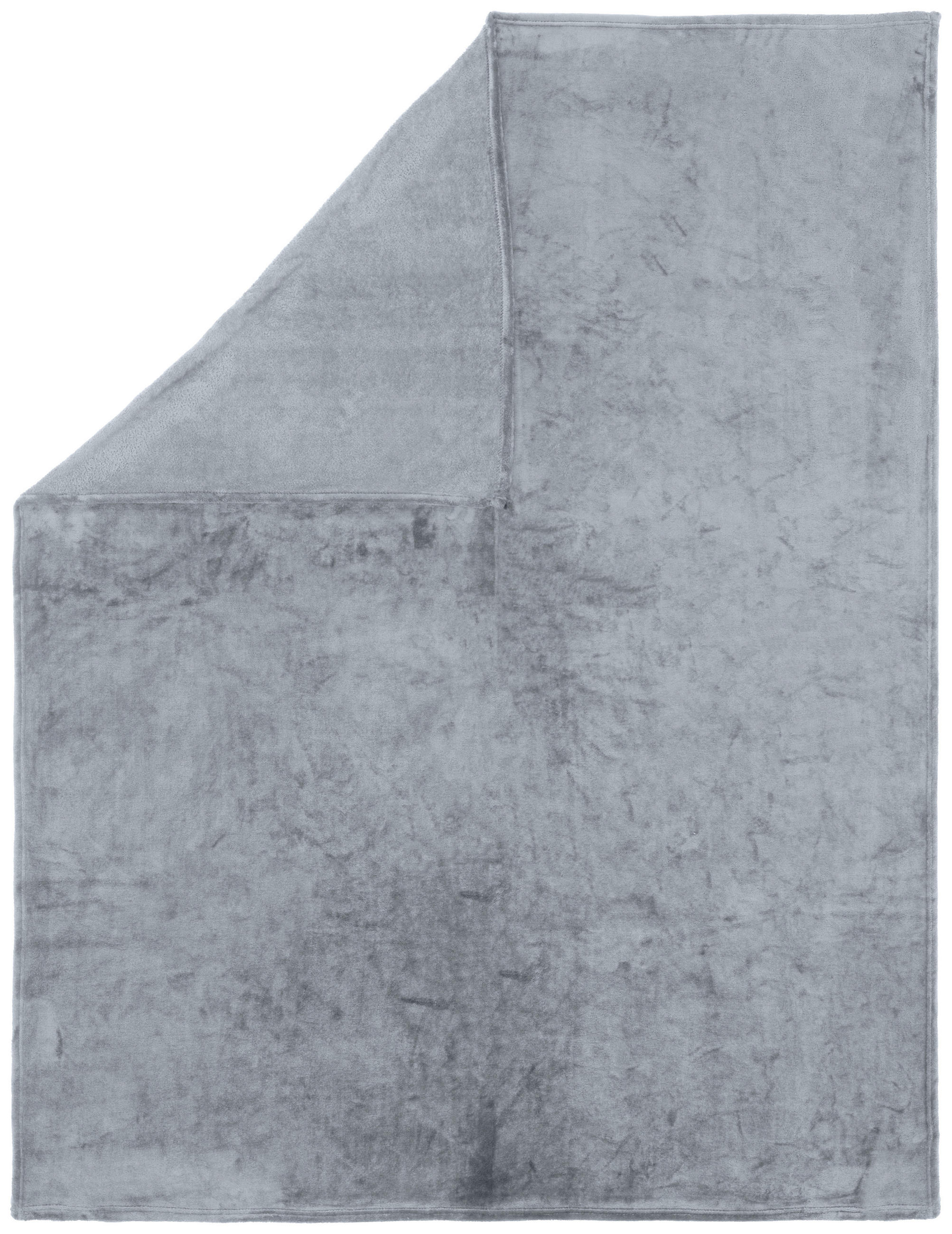 PĂTURĂ 220/240 cm  - antracit, Basics, textil (220/240cm) - Novel