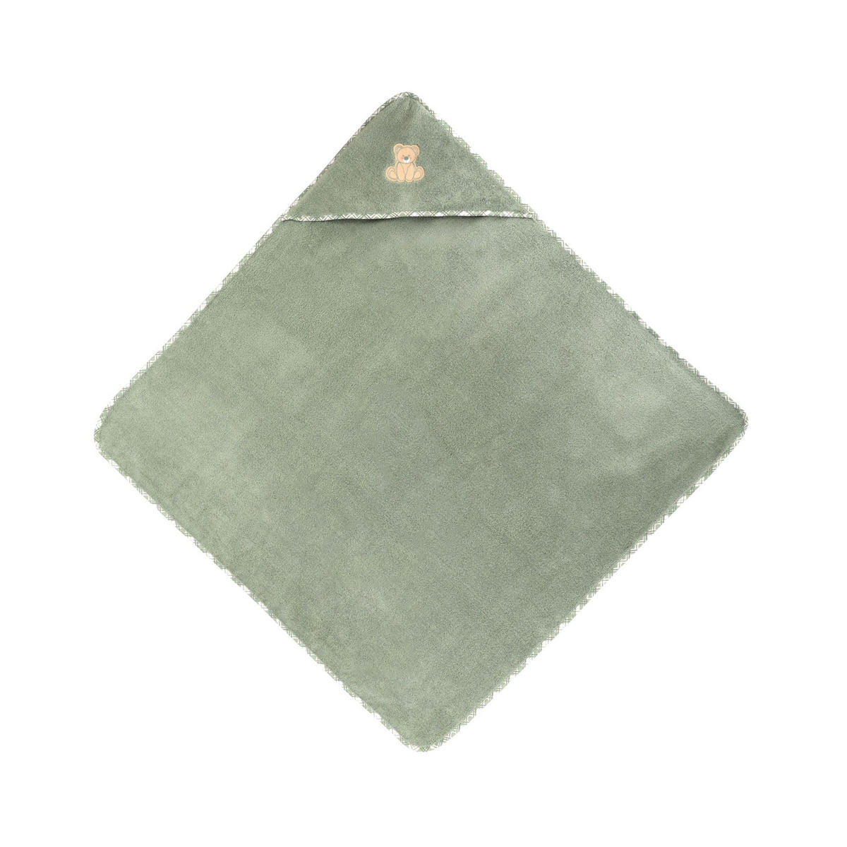FROTTIERSET Teddy Bear Set Grün 3-teilig  - Grün, Trend, Textil - Vossen