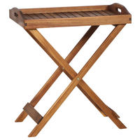 GARTENBEISTELLTISCH 60/40,5/66,5 cm Holz  - Akaziefarben, MODERN, Holz (60/40,5/66,5cm) - Siena Garden