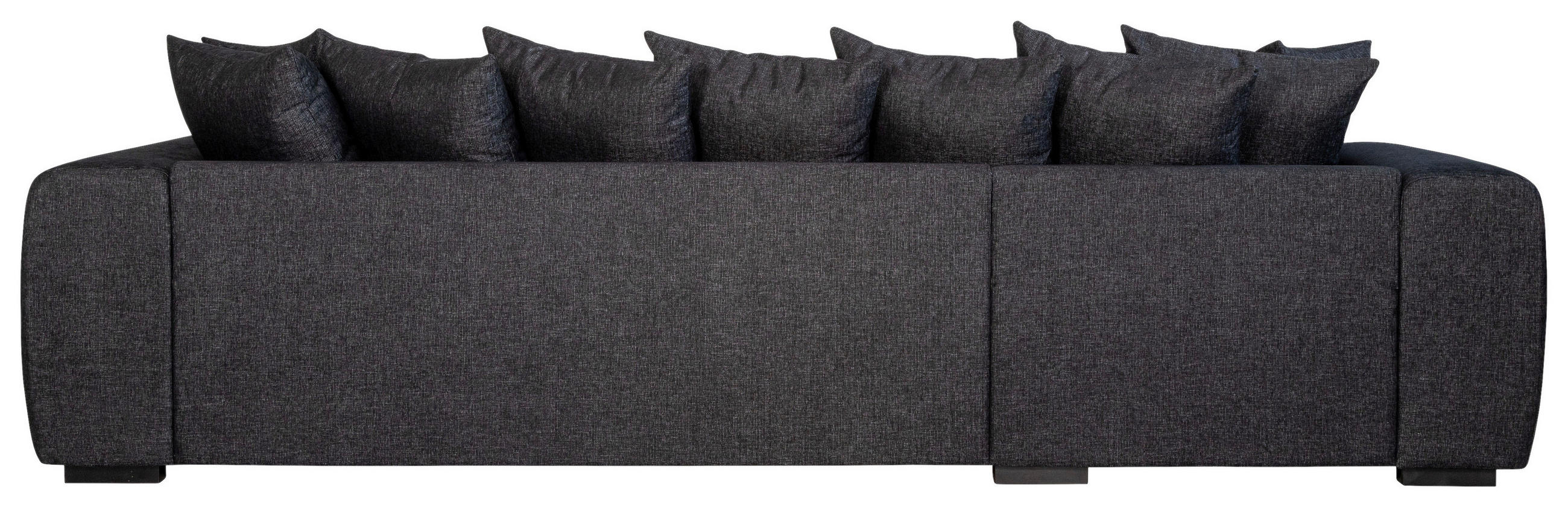 SOFFA i trä, textil svart  - svart, Klassisk, trä/textil (100/317/163cm) - Carryhome