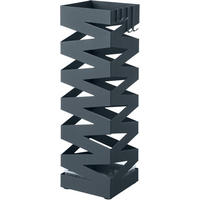 SCHIRMSTÄNDER Metall Grau  - Grau, Basics, Metall (15,5/49/15,5cm)