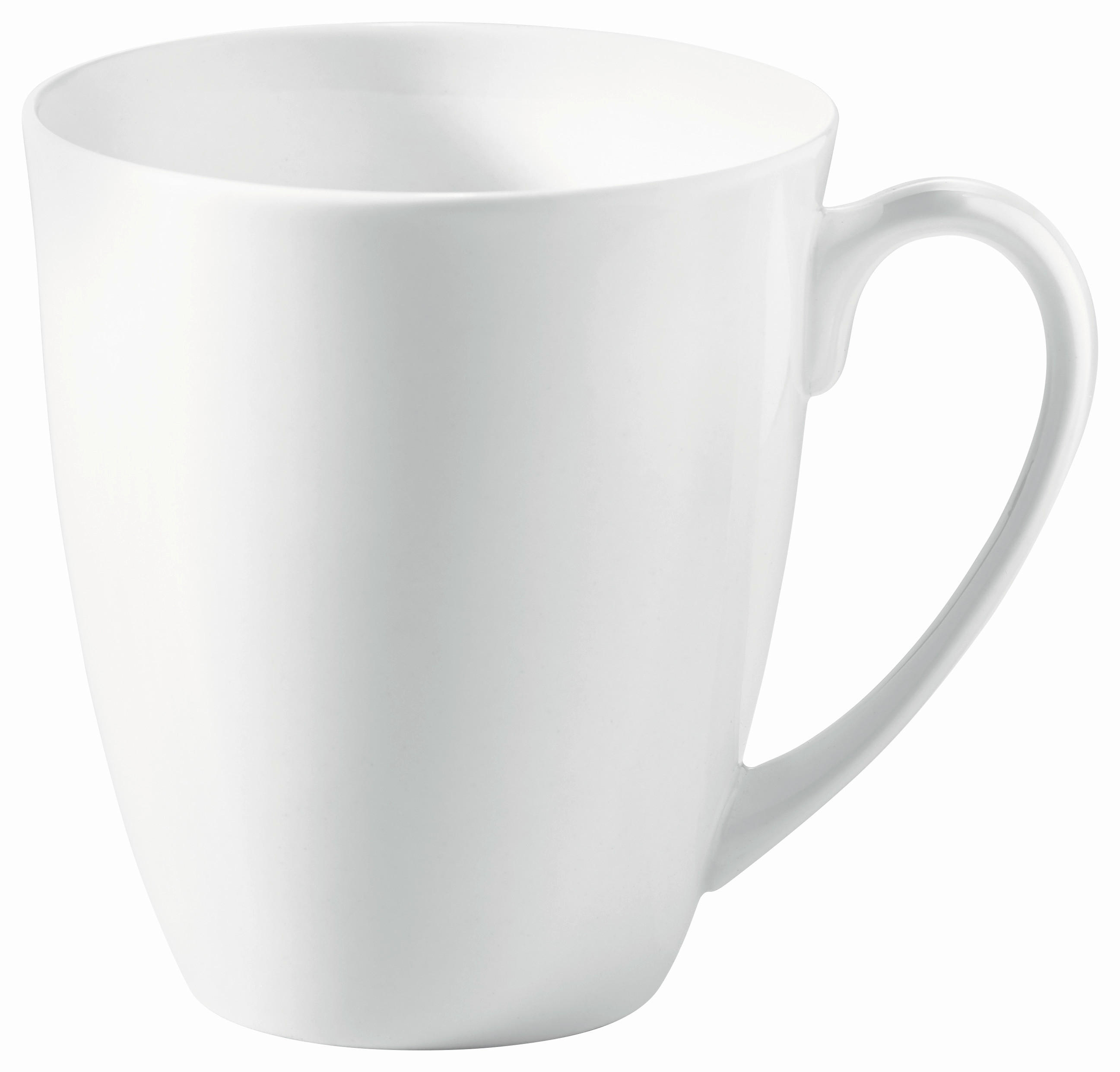 KÁVÉSBÖGRE 375 ml  - fehér, Basics, kerámia (8,5/10cm) - Novel