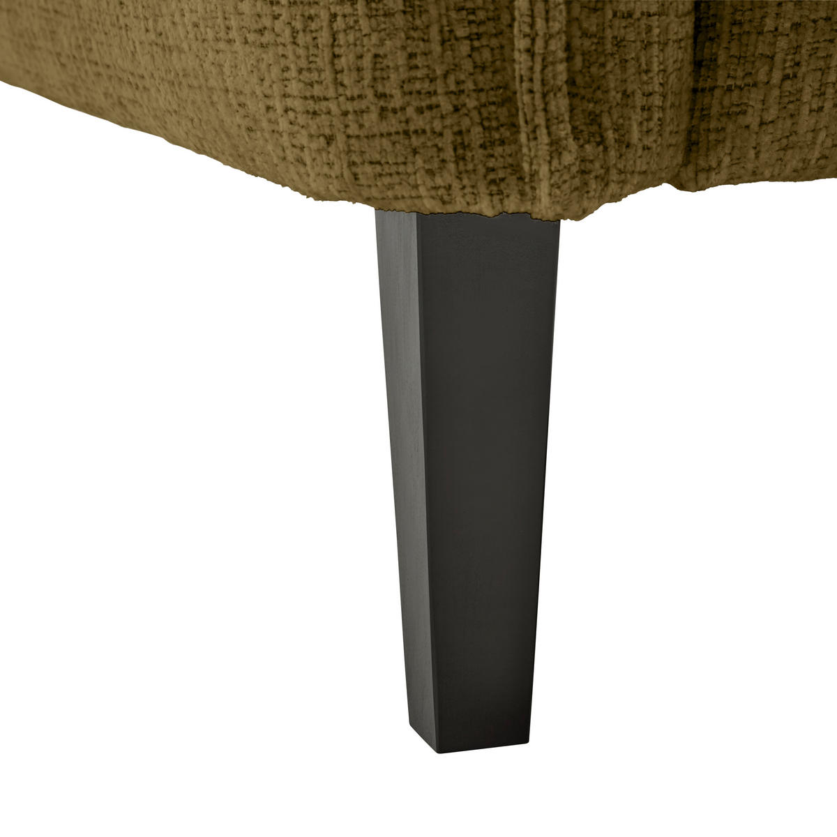 3-SITS SOFFA i vävt tyg olivgrön  - olivgrön/svart, Modern, trä/textil (183/85/92cm) - MID.YOU