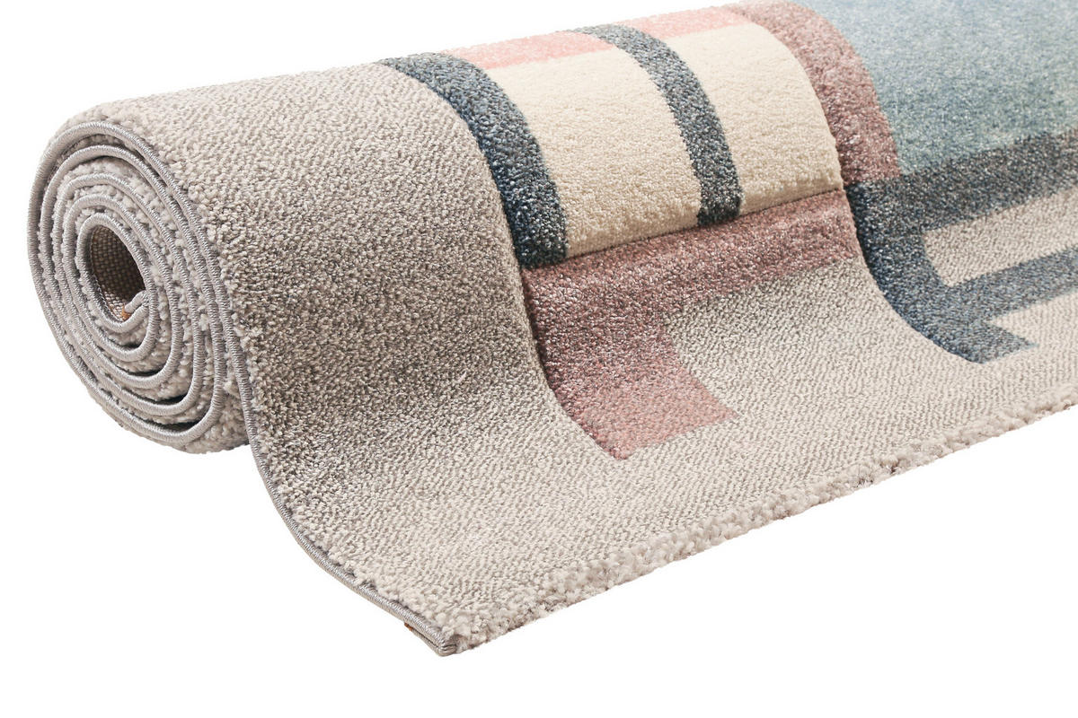 KINDERTEPPICH 200/290 cm Sea Castle  - Hellgrau/Rosa, Trend, Textil (200/290cm) - Esprit