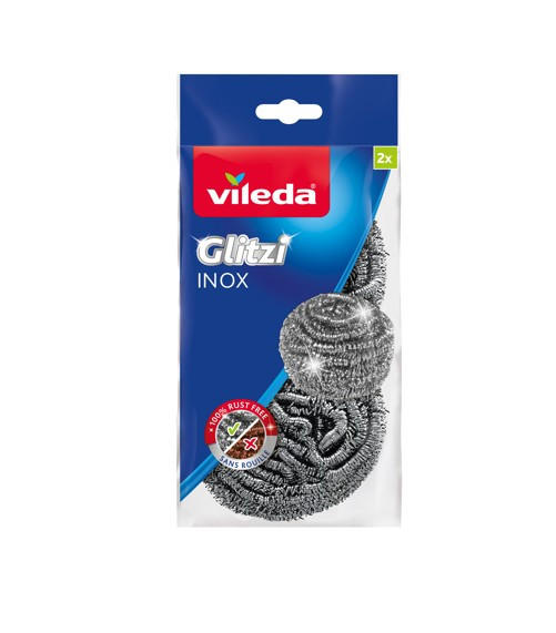 SZIVACS - ezüstszínű, Konventionell, fém (9,5/20/3cm) - Vileda