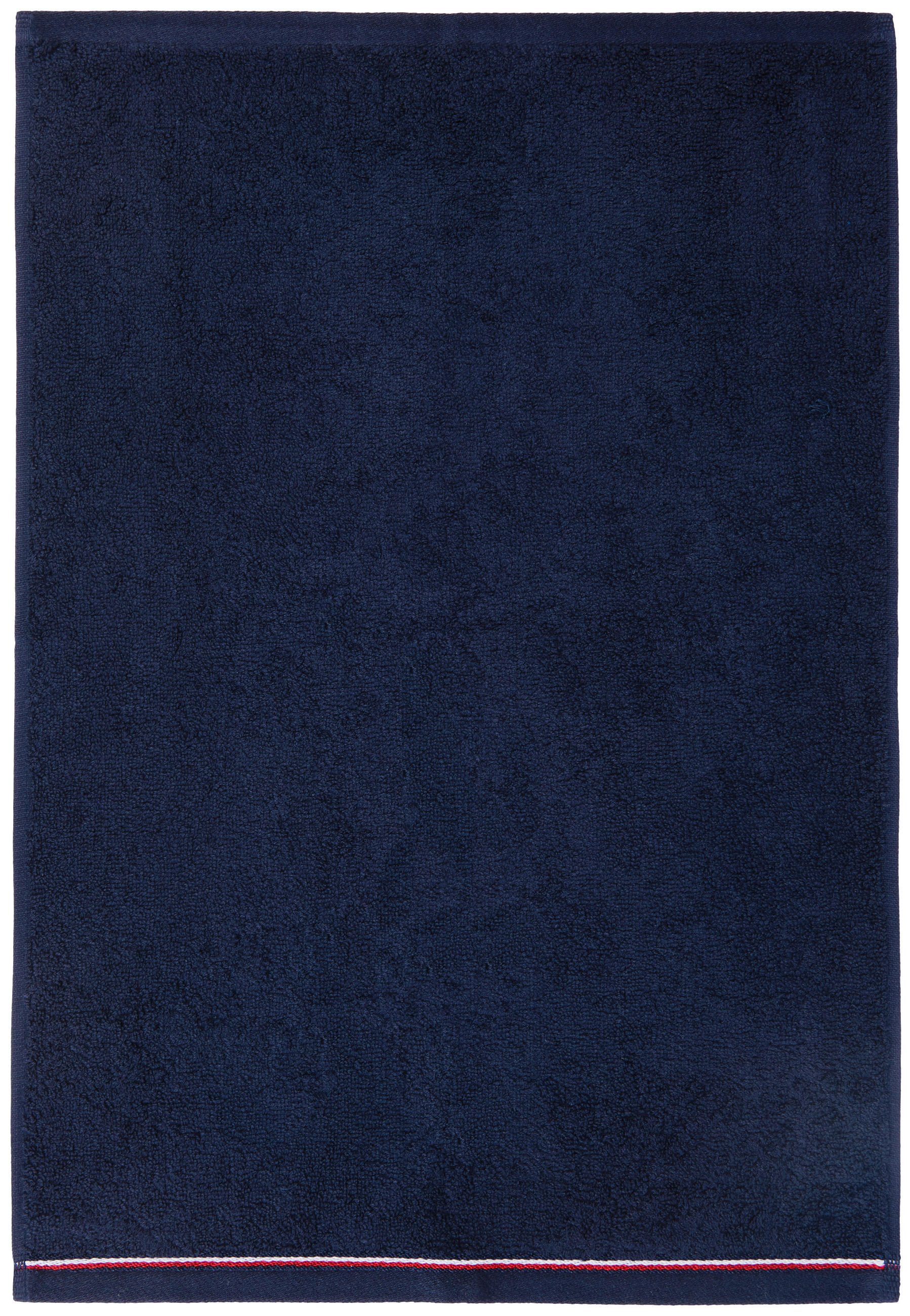 RUČNÍK PRO HOSTY, 40/60 cm, tmavě modrá - tmavě modrá, Basics, textil (40/60cm) - Tommy Hilfiger