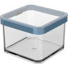 VORRATSDOSE LOFT 0,5 L  - Blau/Transparent, Basics, Kunststoff (10/10/7,2cm) - Rotho