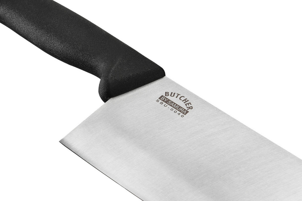 NOŽ ZA MESO  BUTCHER        31 cm    oplemenjeni čelik - srebrne boje/crna, Basics, metal/plastika (31cm) - Samura
