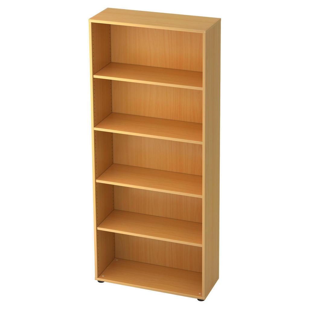 Thumbnail - Venda Aktenschrank, Buche, Holzwerkstoff, 4 Fächer, 80x188x33 cm, DIN EN ISO 14001, DIN EN ISO 9001, FSC Mix, in verschi...