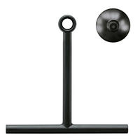 DUSCHABZIEHER  - Schwarz, Basics, Kunststoff (22/23/3cm) - Kleine Wolke