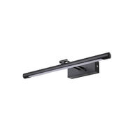 WANDLEUCHTE Holton 45,5/5,5/18 cm  - Schwarz/Weiß, Design, Kunststoff/Metall (45,5/5,5/18cm)