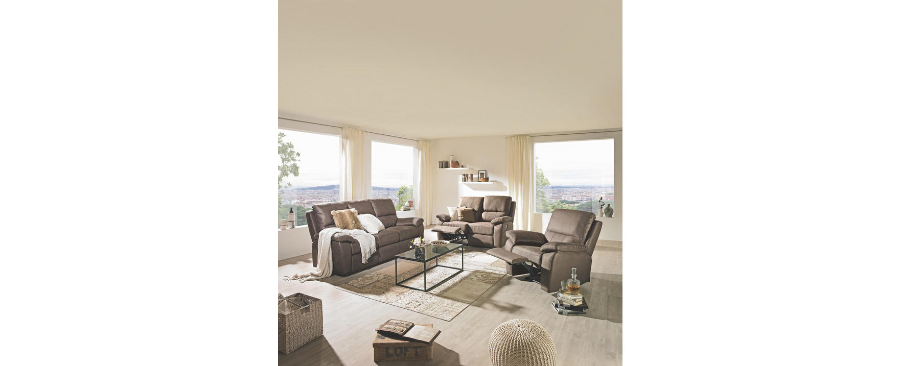 XORA SITZGARNITUR - Einrichtungsbeispiel