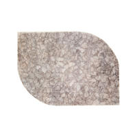 FUSSMATTE - Hellgrau, Design, Textil (50/70cm) - Schöner Wohnen