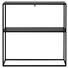 REGAL in Schwarz - Schwarz, Trend, Metall (79,5/80,5/26cm) - Carryhome REGAL in Schwarz - Schwarz, Trend, Metall (79,5/80,5/26cm) - Carryhome