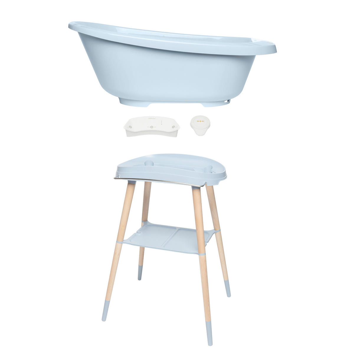 BABYBADESET Sense Basis 3-teilig  - Blau, Basics, Kunststoff (79,5/40/46cm) - Bebe Jou
