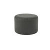 HOCKER in Textil Dunkelgrau  - Dunkelgrau, MODERN, Kunststoff/Textil (55/38/55cm) - Livetastic