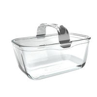Ugnsform,för airfryer   - transparent, Basics, glas (20/14cm) - Pyrex