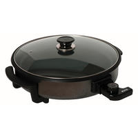 ELEKTRIČNA TAVA    42/42/15,5 cm       - Basics, staklo/metal (42/42/15,5cm)