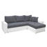 SEDACÍ SOUPRAVA, šedá, bílá, textilie - šedá/bílá, Design, textilie/umělá hmota (245/80/175cm) - Ti`me SEDACÍ SOUPRAVA, šedá, bílá, textilie - šedá/bílá, Design, textilie/umělá hmota (245/80/175cm) - Ti`me