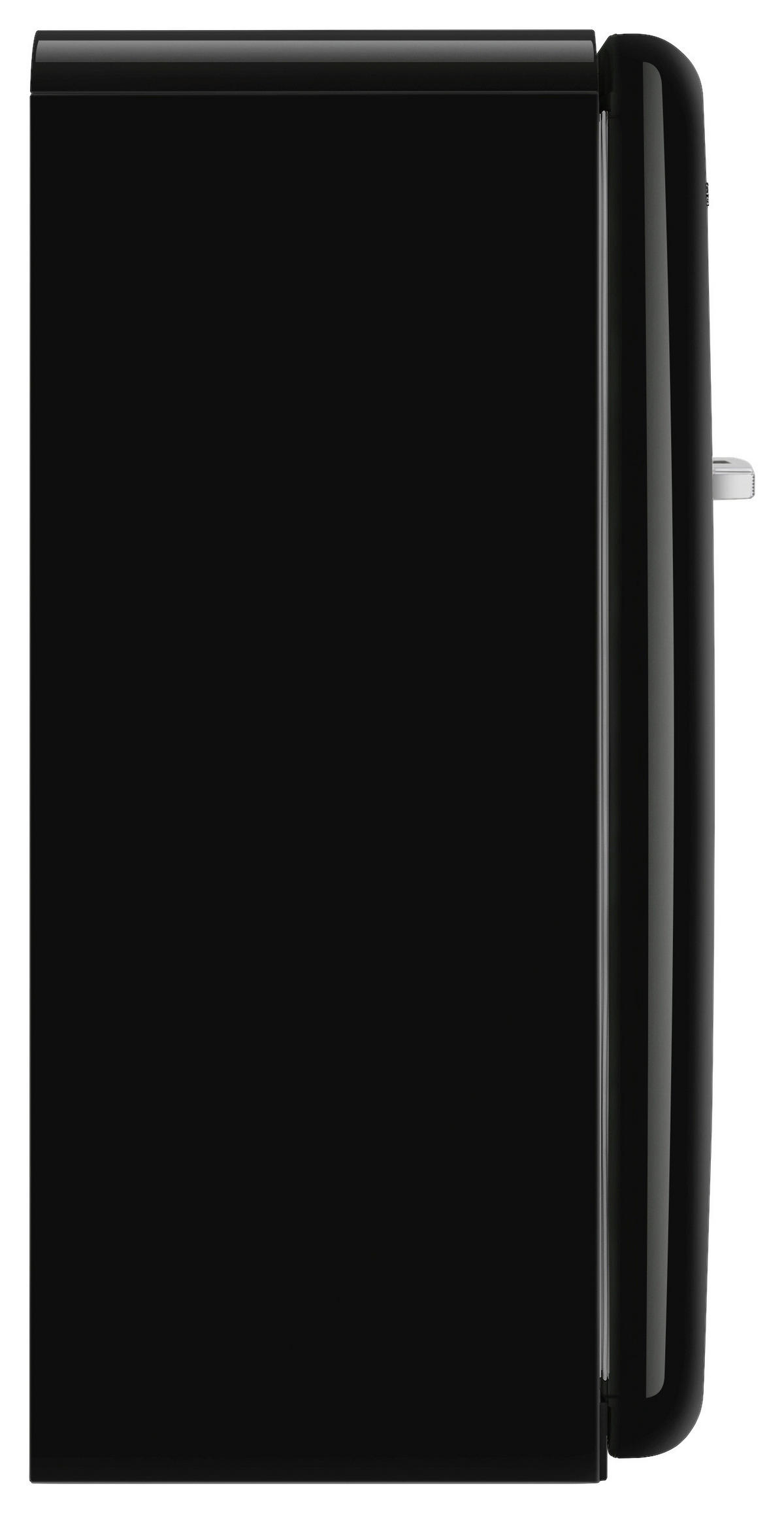 KÜHLSCHRANK 60/153/72,8 cm FAB28RBL5  - Schwarz, Basics, Glas/Metall (60/153/72,8cm) - SMEG